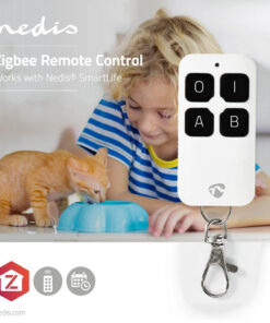 Alternative view of Nedis ZBRC10WT Smart Afstandsbediening Zigbee 4 Knoppen Inclusief Accu Wit