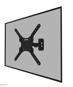 Neomounts WL40-540BL14 Full Motion Wandsteun voor Schermen tot 55 Inch Zwart