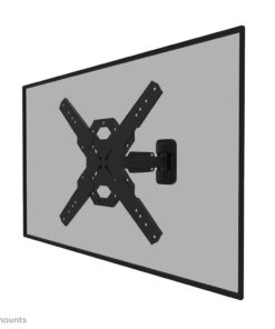 Neomounts WL40S-840BL14 Full Motion Wandsteun voor Schermen tot 65 Inch Zwart