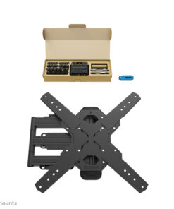 Alternative view of Neomounts WL40S-850BL14 Full Motion Wandsteun voor Schermen tot 65 Inch Zwart