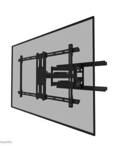 Neomounts WL40S-850BL18 Full Motion Wandsteun voor Schermen tot 86 Inch Zwart