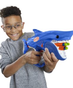 Alternative view of Nerf Elite Junior Sharkfire Blaster + 8 Darts