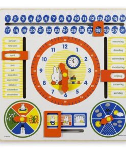 Nijntje Houten Kalenderklok 30 cm