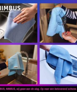 Alternative view of Nimbus Magic Droogdoek 60x40 cm Blauw