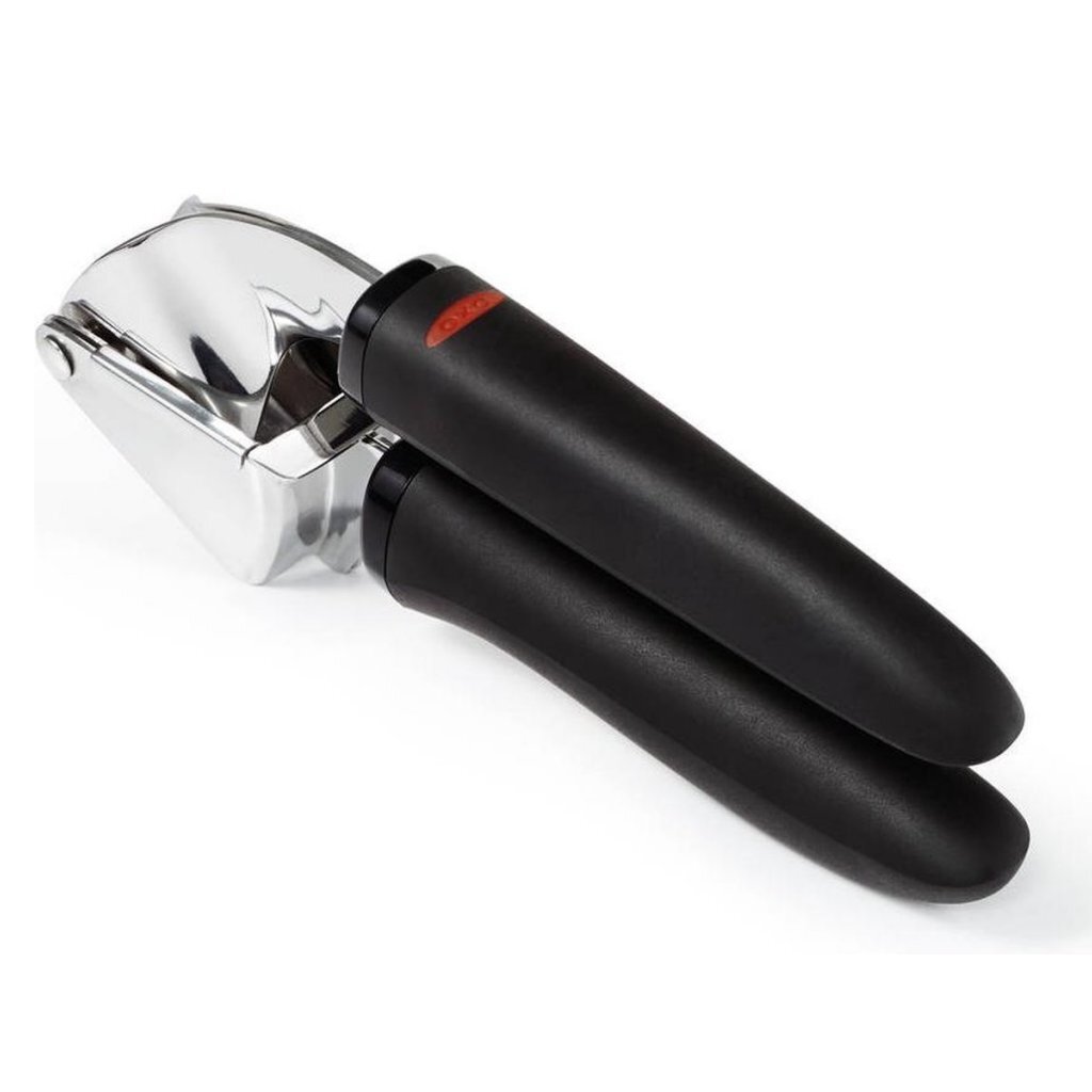 OXO SoftWorks Knoflookpers RVS/Zwart - Afbeelding 2