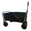 Outdoor Bolderwagen Opvouwbaar 90x51x57 cm Zwart