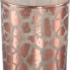 PMTD Windlicht Desiree Giraffeprint Roze 8 Cm