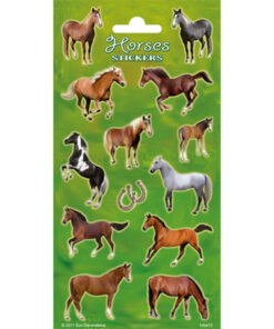 Paarden Stickervel Doos 10 Stuks