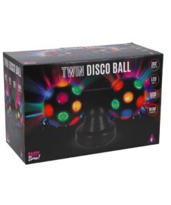 Alternative view of Party Time Twin Discobal Zwart