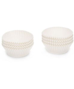 Patisse Papieren Cupcake Bakjes 5 cm 200 Stuks Wit