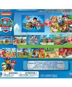 Alternative view of Paw Patrol 12in1 Puzzelset 25/48/100 Stukjes