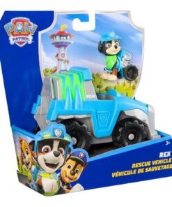 Paw Patrol Rex met Voertuig