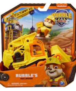 Paw Patrol Rubble & Crew Rubble&rsquo;s Bulldozer + Figuur