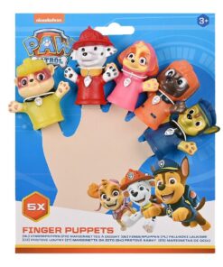Paw Patrol Vingerpoppen 5-delig