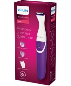 Alternative view of Philips BRT383/15 Bikinitrimmer Violet/Wit
