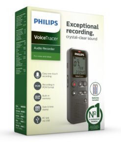 Alternative view of Philips DVT1120 VoiceTracer Audiorecorder Grijs