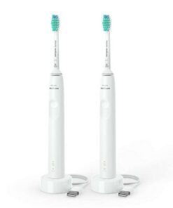 Philips HX3675/13 Philips Sonicare 3100 Series Duo Elektrische Tandenborstel Wit