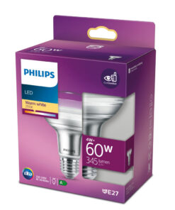 Alternative view of Philips LED Reflector 60W E27 Warm Wit
