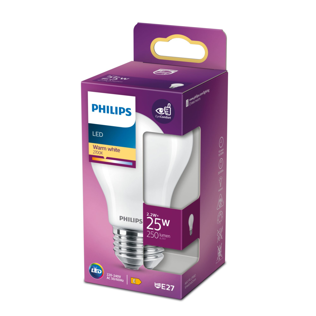 Philips Led Classic 25w E27 Ww A60 Fr Nd Srt4 Verlichting - Afbeelding 3