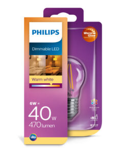 Alternative view of Philips Led Classic 40w P45 E27 Cl Wgd90 Srt4 Verlichting