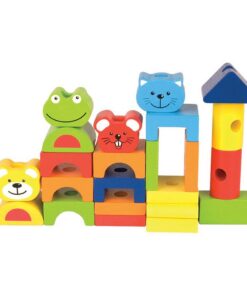 Alternative view of Pintoy 4 Friends Houten Blokken Trein