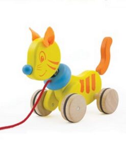 Pintoy P13500 Houten Trekfiguur Kat