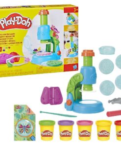 Play-Doh Light and Look Microscope + Licht