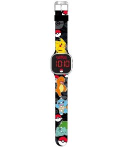 Alternative view of Pok&eacute;mon LED Horloge Zwart