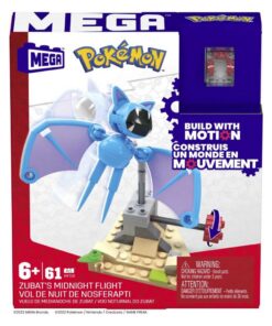 Pok&eacute;mon Mega Bloks Zubats Midnight Flight 61-delig