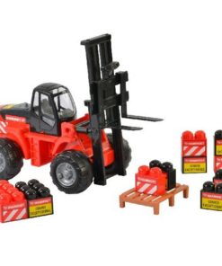 Polesie Mammoet Vorkheftruck + Bouwblokken