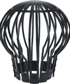 Pro Garden Beschermkap voor Regenpijp 2 Stuks Zwart