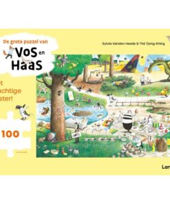 Puzzel De Grote Puzzel Van Vos En Haas 100 Stukjes + Poster