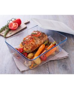 Alternative view of Pyrex Cook and Freeze Glazen Vershoudschaal met Deksel 1.5L