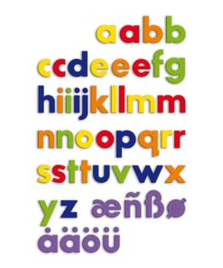 Quercetti Magneet Letters 48 Stuks