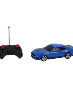 Alternative view of RC Ford Mustang Mach 1 1:24 + Licht Blauw