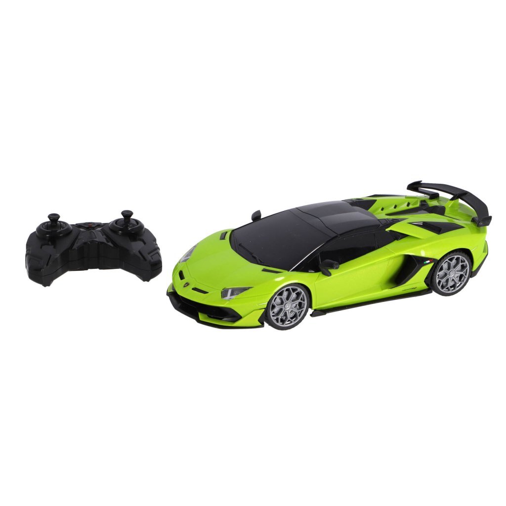 RC Lamborghini Aventador SVJ Roadster 1:16 + Licht Neon Groen - Image 2