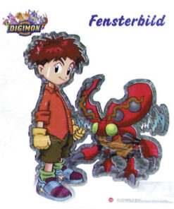 Raamsticker Digimon Groot