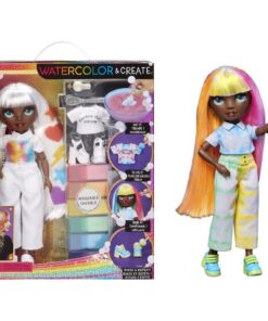Rainbow High Watercolor & Create Green Eyes