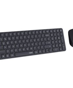 Rapoo 9310M Comboset QWERTY(NL) Toetsenbord + Muis Zwart