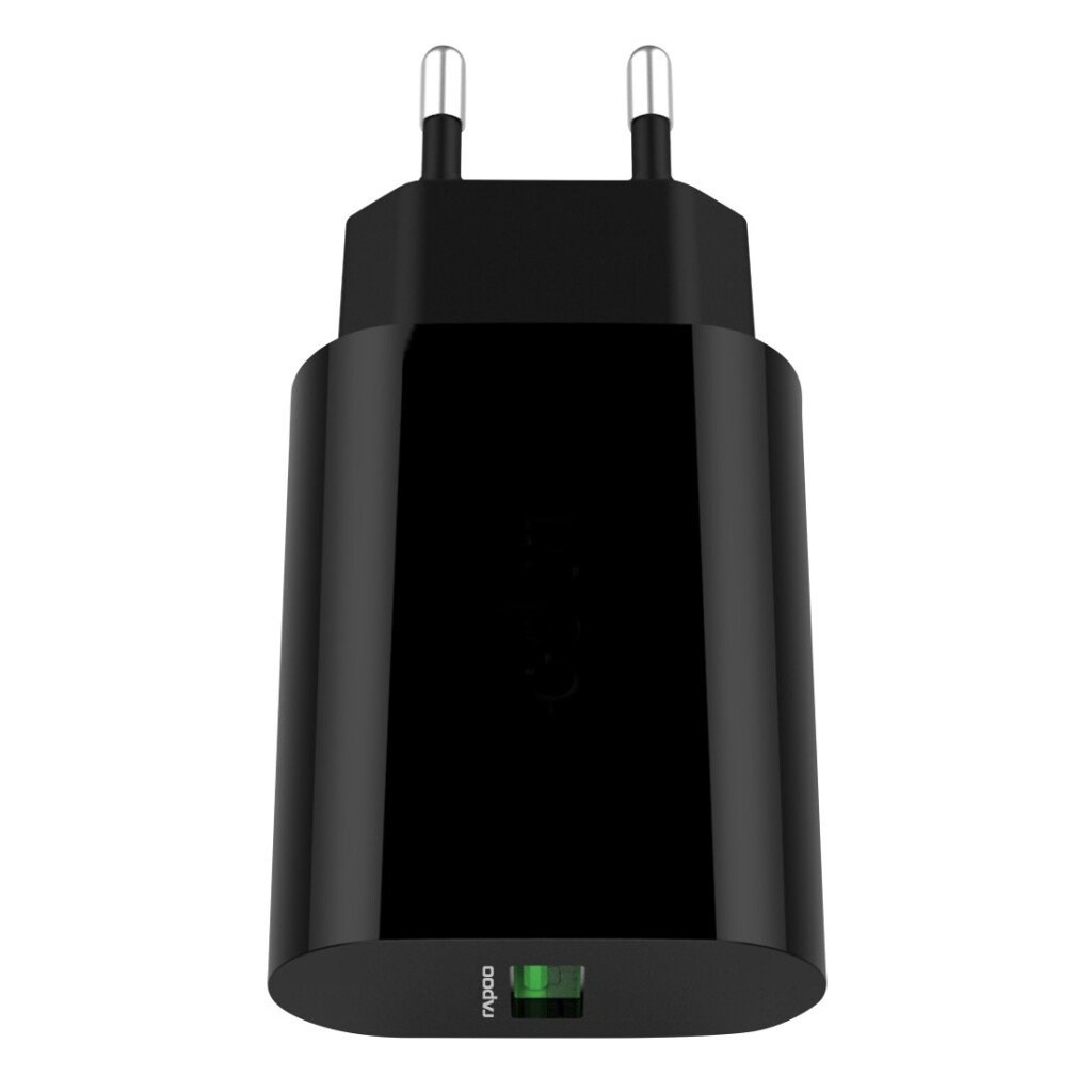 Rapoo XC140 Draadloze QI Inductielader + Lader Zwart - Image 5