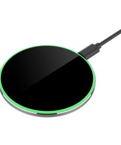 Rapoo XC150 Draadloze QI Inductielader 10W Glas Zwart/Zilver