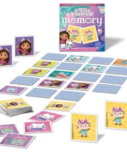 Alternative view of Ravensburger Gabby's Dollhouse Memory 48 Kaarten