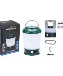 Redcliffs Campinglamp 13x9x9 cm USB Oplaadbaar Groen