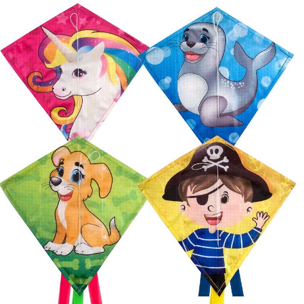 Rhombus Junior Vlieger 65x65 cm - Afbeelding 3