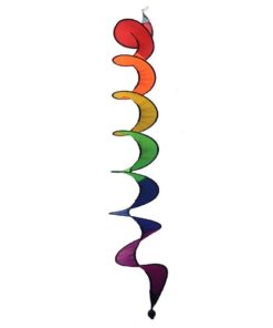 Rhombus Regenboog Windvanger Spiraal 23x163 cm