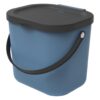 Rotho ALBULA Bio Afvalbakje 23.5x20x20.8 cm 6L Blauw