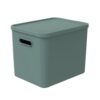 Rotho ALBULA Multibox 29.5x29x37 cm 27L Mistletoe Groen