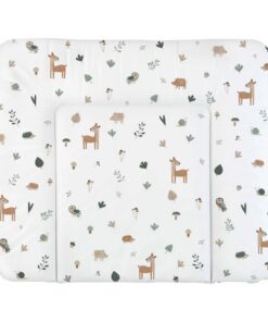 Rotho Aankleedkussen Bosdieren 85x72 cm Wit