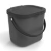 Rotho Albula Afvalbakje 6L Antraciet
