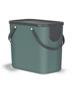 Rotho Albula Afvalscheidingsprullenbak 25L Mistletoe Groen